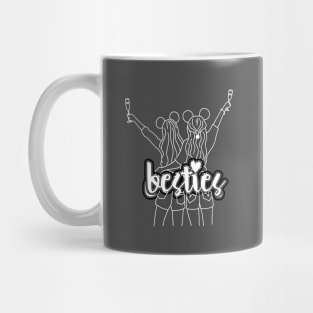 Friend giving tshirts Mug